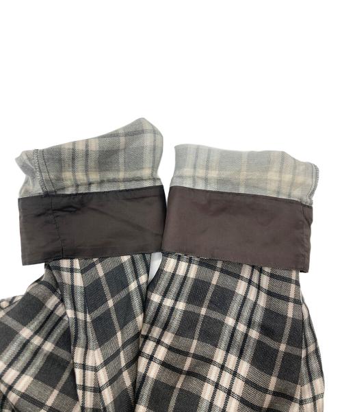 TOGA ARCHIVES（トーガアーカイブス）TOGA ARCHIVES (トーガアーカイブス) INNER PRINT SHIRT ブラウン サイズ:SIZE Lの古着・服飾アイテム