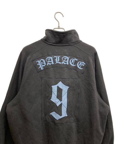 PALACE（パレス）PALACE (パレス) CREST SWEAT ブラック サイズ:XLの古着・服飾アイテム