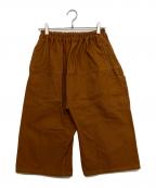 RAF SIMONSラフシモンズ）の古着「ダックキャンバスサルエルパンツ」｜ブラウン
