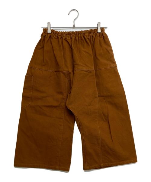 RAF SIMONS（ラフシモンズ）RAF SIMONS (ラフシモンズ) ダックキャンバスサルエルパンツ ブラウン サイズ:SIZE 44の古着・服飾アイテム