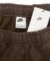中古・古着 NIKE (ナイキ) stussy (ステューシー) STONE WASHED FLEECE PANT ブラウン サイズ:SIZE M：20000円