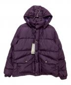 MARKAWAREマーカウェア）の古着「SILK DOWN PARKA A25C17BL01C」｜パープル