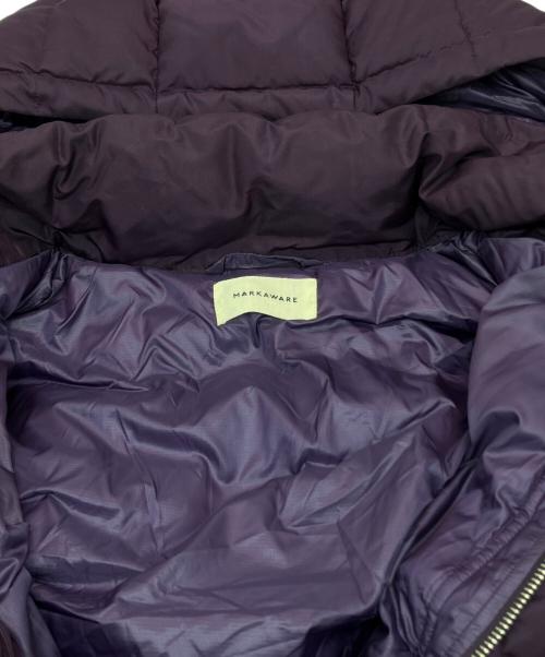 MARKAWARE（マーカウェア）MARKAWARE (マーカウェア) SILK DOWN PARKA A25C17BL01C パープル サイズ:SIZE2の古着・服飾アイテム