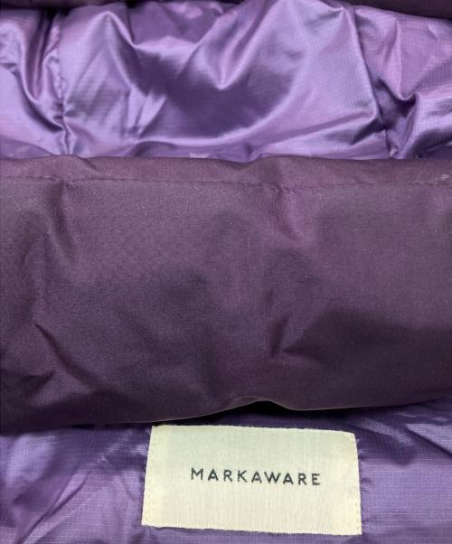MARKAWARE（マーカウェア）MARKAWARE (マーカウェア) SILK DOWN PARKA A25C17BL01C パープル サイズ:SIZE2の古着・服飾アイテム