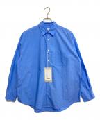 MARKAWAREマーカウェア）の古着「COMFORT FIT SHIRT」｜ブルー