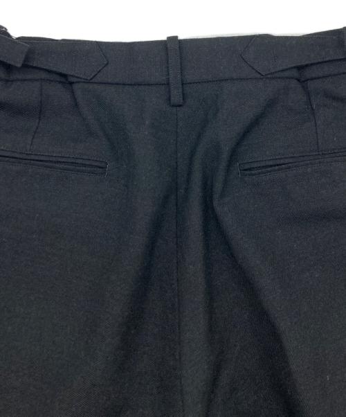MARKA（マーカ）MARKA (マーカ) TWO TUCK BAGGY TROUSERS ブラック サイズ:SIZE 1 未使用品の古着・服飾アイテム
