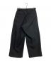MARKA (マーカ) TWO TUCK BAGGY TROUSERS ブラック サイズ:SIZE 1 未使用品：20000円