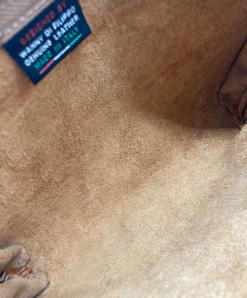 IL BISONTE（イル ビゾンテ）IL BISONTE (イル ビゾンテ) ハラコクロスボディーバッグ ブラウンの古着・服飾アイテム