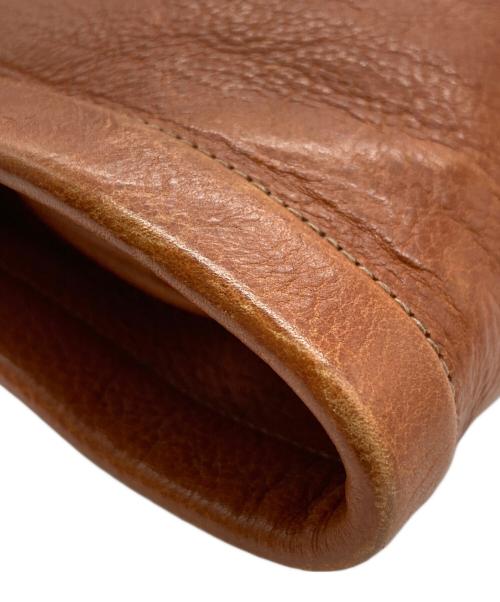 IL BISONTE（イル ビゾンテ）IL BISONTE (イル ビゾンテ) ハラコクロスボディーバッグ ブラウンの古着・服飾アイテム