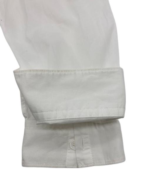 Yohji Yamamoto pour homme（ヨウジヤマモト プールオム）Yohji Yamamoto pour homme (ヨウジヤマモト プールオム) ボウタイロングシャツ ホワイト サイズ:SIZE 4の古着・服飾アイテム