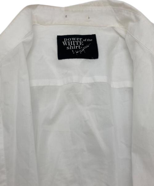 Yohji Yamamoto pour homme（ヨウジヤマモト プールオム）Yohji Yamamoto pour homme (ヨウジヤマモト プールオム) ボウタイロングシャツ ホワイト サイズ:SIZE 4の古着・服飾アイテム