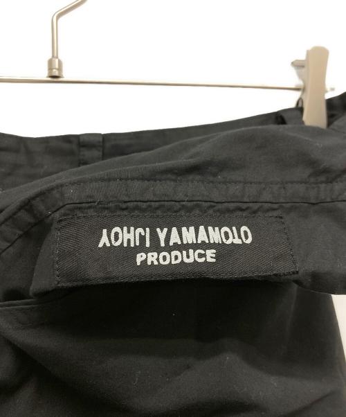 Yohji Yamamoto pour homme（ヨウジヤマモト プールオム）Yohji Yamamoto pour homme (ヨウジヤマモト プールオム) 製品染ブロードG 袴パンツ ブラック サイズ:3の古着・服飾アイテム