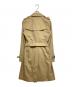 BURBERRY (バーバリー) 裏ノヴァチェック柄トレンチコート ベージュ サイズ:SIZE UK6：40000円
