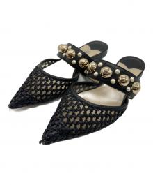 JIMMY CHOO（ジミーチュウ）の古着「ミュール」｜ブラック