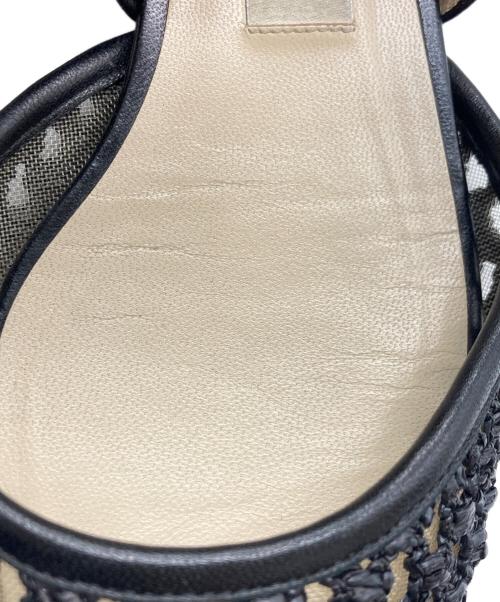 JIMMY CHOO（ジミーチュウ）JIMMY CHOO (ジミーチュウ) ミュール ブラック サイズ:SIZE 38の古着・服飾アイテム