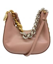 STELLA McCARTNEY（ステラマッカートニー）の古着「Frayme チェーンバック」｜ピンク