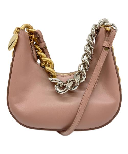 STELLA McCARTNEY（ステラマッカートニー）STELLA McCARTNEY (ステラマッカートニー) Frayme チェーンバック ピンクの古着・服飾アイテム