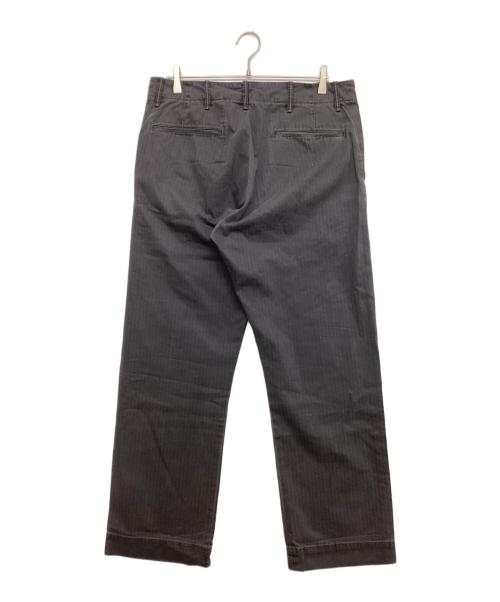 RRL（ダブルアールエル）RRL (ダブルアールエル) Field Chino Flat Front Herringbon グレー サイズ:SIZE 34の古着・服飾アイテム
