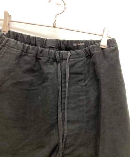 COMOLI（コモリ）COMOLI (コモリ) モールスキン ドローストリングパンツ ブラック サイズ:2の古着・服飾アイテム