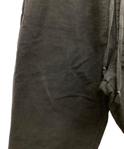 COMOLI（コモリ）COMOLI (コモリ) モールスキン ドローストリングパンツ ブラック サイズ:2の古着・服飾アイテム