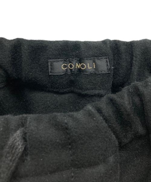 COMOLI（コモリ）COMOLI (コモリ) モールスキン ドローストリングパンツ ブラック サイズ:2の古着・服飾アイテム