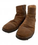 Maison Martin Margielaメゾンマルタンマルジェラ）の古着「クレープソール スエードブーツ」｜ブラウン