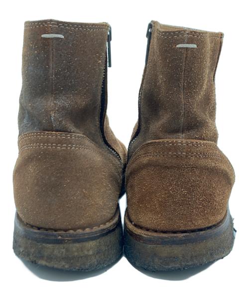 Maison Martin Margiela（メゾンマルタンマルジェラ）Maison Martin Margiela (メゾンマルタンマルジェラ) クレープソール スエードブーツ ブラウン サイズ:SIZE 不明の古着・服飾アイテム