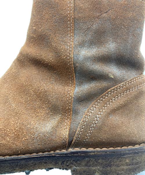 Maison Martin Margiela（メゾンマルタンマルジェラ）Maison Martin Margiela (メゾンマルタンマルジェラ) クレープソール スエードブーツ ブラウン サイズ:SIZE 不明の古着・服飾アイテム