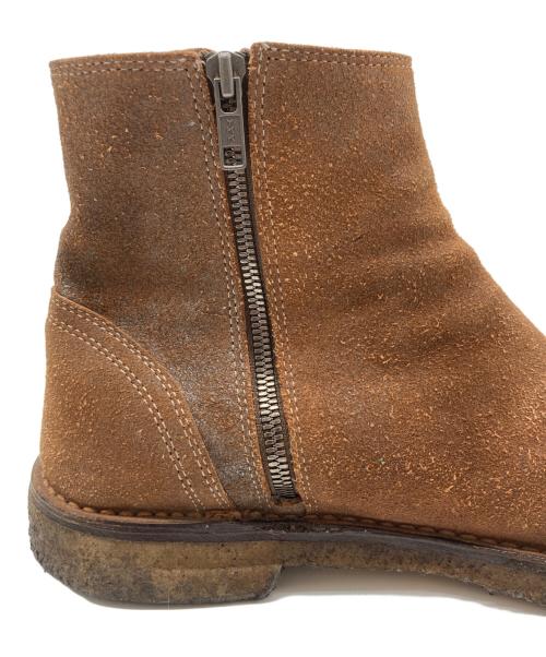 Maison Martin Margiela（メゾンマルタンマルジェラ）Maison Martin Margiela (メゾンマルタンマルジェラ) クレープソール スエードブーツ ブラウン サイズ:SIZE 不明の古着・服飾アイテム