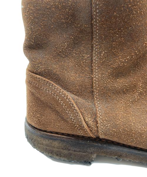 Maison Martin Margiela（メゾンマルタンマルジェラ）Maison Martin Margiela (メゾンマルタンマルジェラ) クレープソール スエードブーツ ブラウン サイズ:SIZE 不明の古着・服飾アイテム