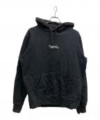 SUPREMEシュプリーム）の古着「Tag Logo Hooded Sweatshirt」｜ブラック