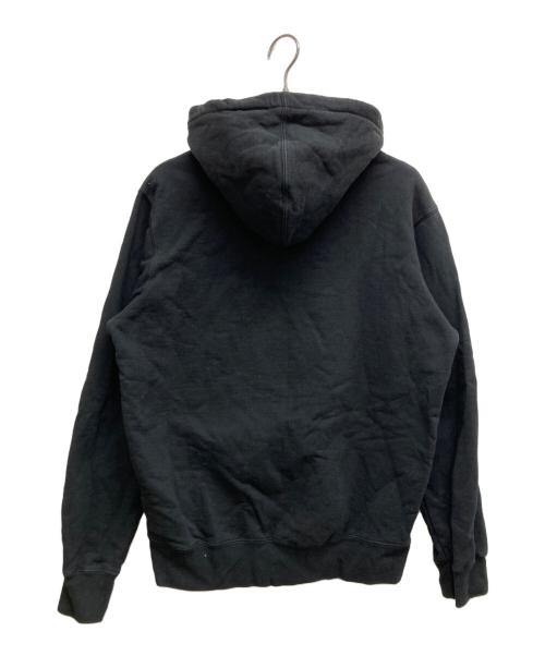 SUPREME（シュプリーム）Supreme (シュプリーム) Tag Logo Hooded Sweatshirt ブラック サイズ:Mの古着・服飾アイテム