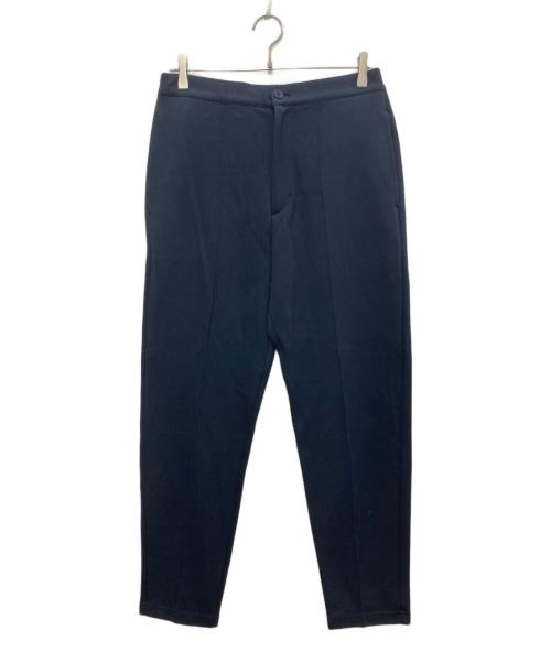 SOFTHYPHEN（ソフトハイフン）SOFTHYPHEN (ソフトハイフン) DOUBLE KNIT TROUSERS　ニットパンツ ネイビー サイズ:03 未使用品の古着・服飾アイテム