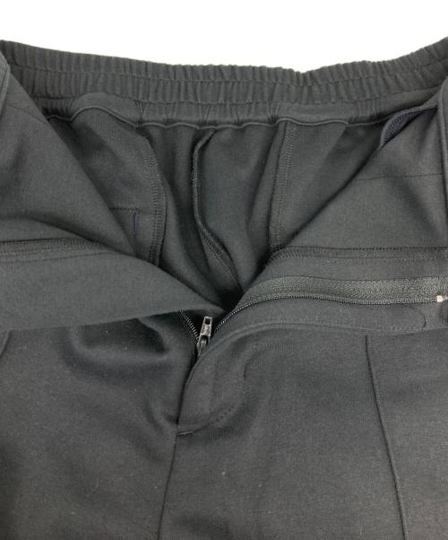 SOFTHYPHEN（ソフトハイフン）SOFTHYPHEN (ソフトハイフン) DOUBLE KNIT TROUSERS　ニットパンツ ネイビー サイズ:03 未使用品の古着・服飾アイテム