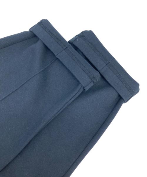 SOFTHYPHEN（ソフトハイフン）SOFTHYPHEN (ソフトハイフン) DOUBLE KNIT TROUSERS　ニットパンツ ネイビー サイズ:03 未使用品の古着・服飾アイテム
