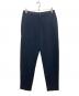 SOFTHYPHEN（ソフトハイフン）の古着「DOUBLE KNIT TROUSERS　ニットパンツ」｜ネイビー
