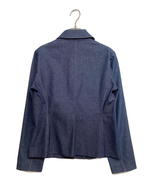 BURBERRY LONDON（バーバリーロンドン）BURBERRY LONDON (バーバリーロンドン) デニムテーラードジャケット インディゴ サイズ:SIZE 42 未使用品の古着・服飾アイテム