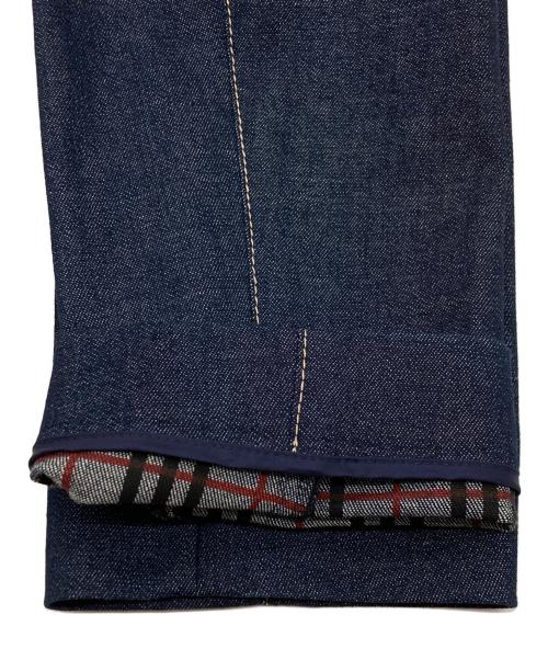 BURBERRY LONDON（バーバリーロンドン）BURBERRY LONDON (バーバリーロンドン) デニムテーラードジャケット インディゴ サイズ:SIZE 42 未使用品の古着・服飾アイテム