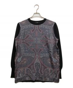 中古・古着通販】ETRO (エトロ) ペイズリー総柄シャツ ベージュ サイズ