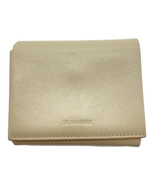 JIL SANDER（ジルサンダー）JIL SANDER (ジルサンダー) ORIGAMI WALLET アイボリー サイズ:実寸サイズをご参照下さい。の古着・服飾アイテム