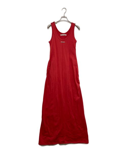 PRANK PROJECT（プランクプロジェクト）PRANK PROJECT (プランクプロジェクト) ボレロレイヤードカットマキシワンピース レッド サイズ:SIZE 36の古着・服飾アイテム