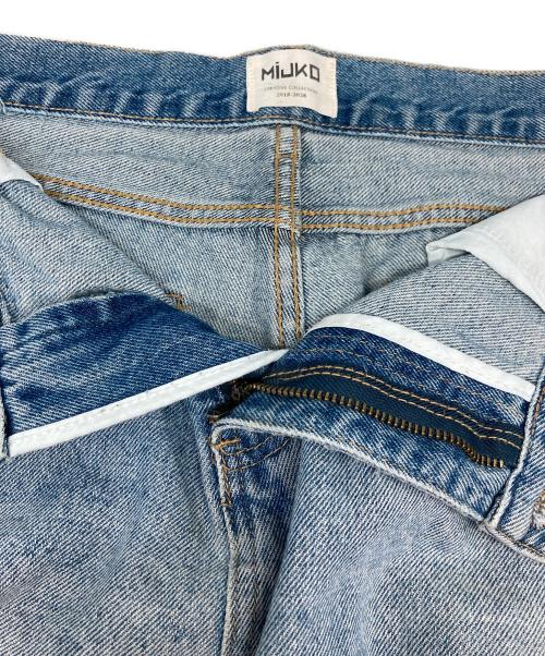 MIJKO（ミコ）MIJKO (ミコ) フレアデニムパンツ インディゴ サイズ:2XLの古着・服飾アイテム