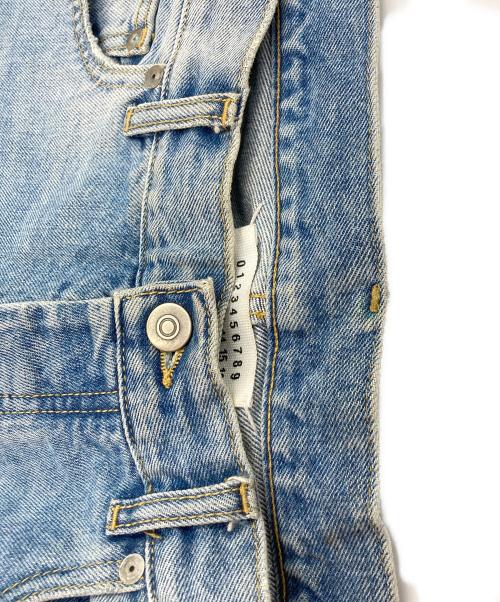 Maison Margiela（メゾンマルジェラ）Maison Margiela (メゾンマルジェラ) Slip technique デニムパンツ インディゴ サイズ:SIZE 34の古着・服飾アイテム