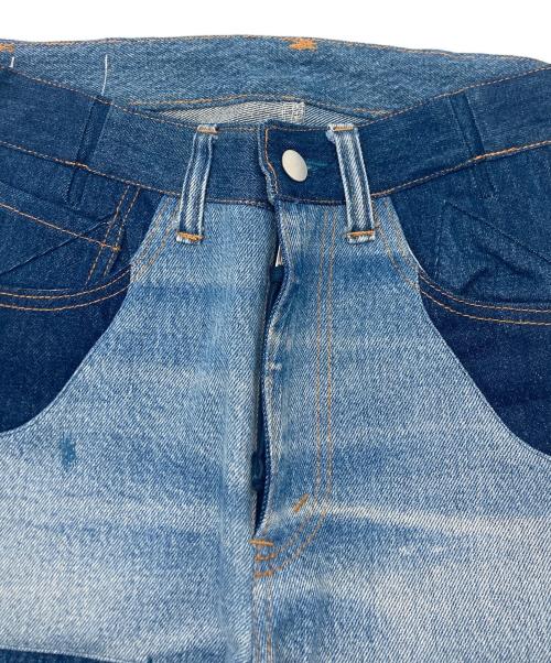 TAKAHIROMIYASHITA TheSoloIst.（タカヒロミヤシタ ザソロイスト）TAKAHIROMIYASHITA TheSoloIst. (タカヒロミヤシタ ザソロイスト) Rebuild Zip Cargo Pants インディゴ サイズ:44の古着・服飾アイテム