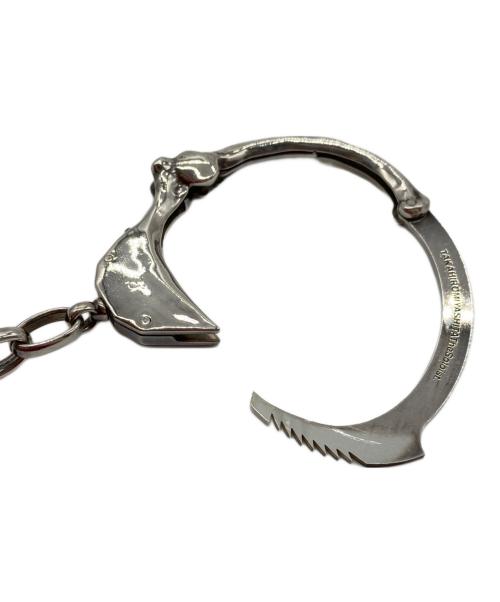 TAKAHIROMIYASHITA TheSoloIst.（タカヒロミヤシタ ザソロイスト）TAKAHIROMIYASHITA TheSoloIst. (タカヒロミヤシタ ザソロイスト) END (エンド) BONE SHAPED HANDCUFFS BRACELET サイズ:実寸サイズをご参照下さい。の古着・服飾アイテム