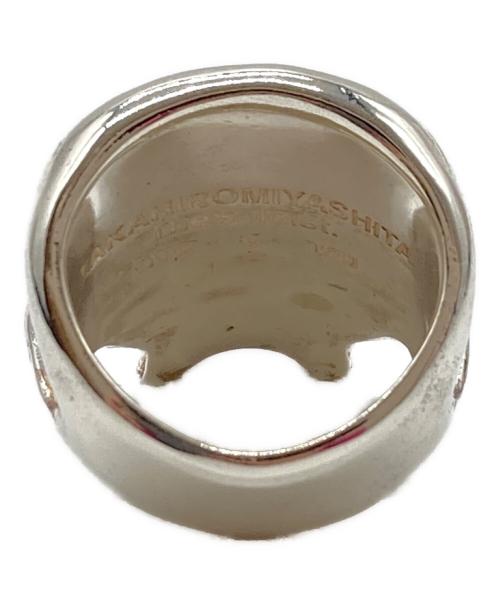 TAKAHIROMIYASHITA TheSoloIst.（タカヒロミヤシタ ザソロイスト）TAKAHIROMIYASHITA TheSoloIst. (タカヒロミヤシタ ザソロイスト) END (エンド) skull ring シルバー サイズ:実寸サイズをご参照下さい。の古着・服飾アイテム