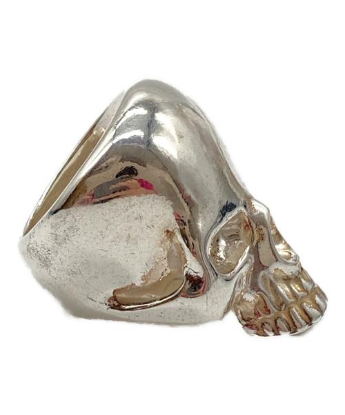 TAKAHIROMIYASHITA TheSoloIst.（タカヒロミヤシタ ザソロイスト）TAKAHIROMIYASHITA TheSoloIst. (タカヒロミヤシタ ザソロイスト) END (エンド) skull ring シルバー サイズ:実寸サイズをご参照下さい。の古着・服飾アイテム