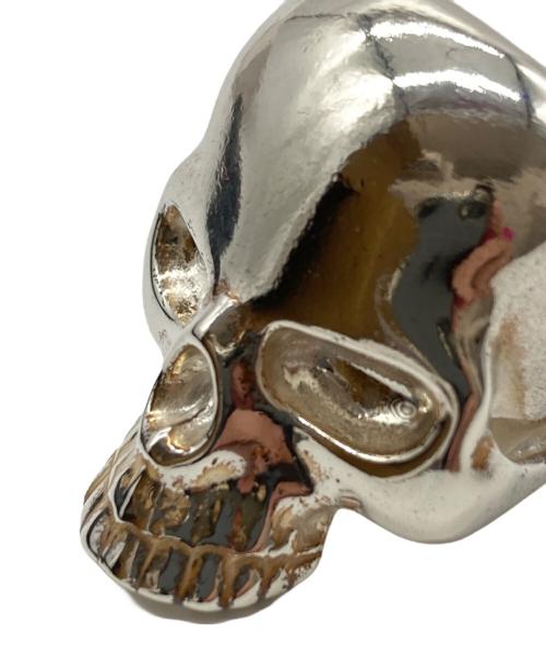 TAKAHIROMIYASHITA TheSoloIst.（タカヒロミヤシタ ザソロイスト）TAKAHIROMIYASHITA TheSoloIst. (タカヒロミヤシタ ザソロイスト) END (エンド) skull ring シルバー サイズ:実寸サイズをご参照下さい。の古着・服飾アイテム