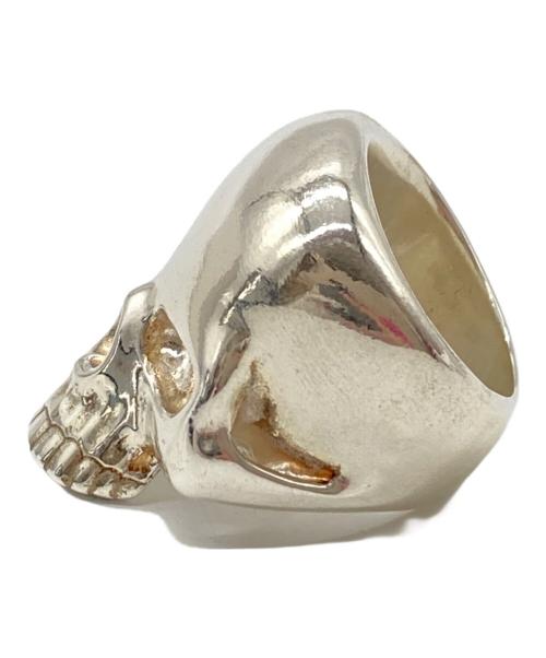 TAKAHIROMIYASHITA TheSoloIst.（タカヒロミヤシタ ザソロイスト）TAKAHIROMIYASHITA TheSoloIst. (タカヒロミヤシタ ザソロイスト) END (エンド) skull ring シルバー サイズ:実寸サイズをご参照下さい。の古着・服飾アイテム