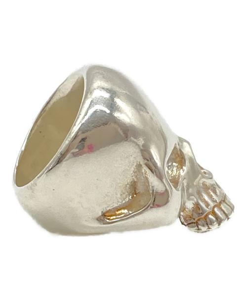 TAKAHIROMIYASHITA TheSoloIst.（タカヒロミヤシタ ザソロイスト）TAKAHIROMIYASHITA TheSoloIst. (タカヒロミヤシタ ザソロイスト) END (エンド) skull ring シルバー サイズ:実寸サイズをご参照下さい。の古着・服飾アイテム